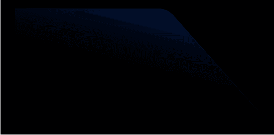decorative blue wedge